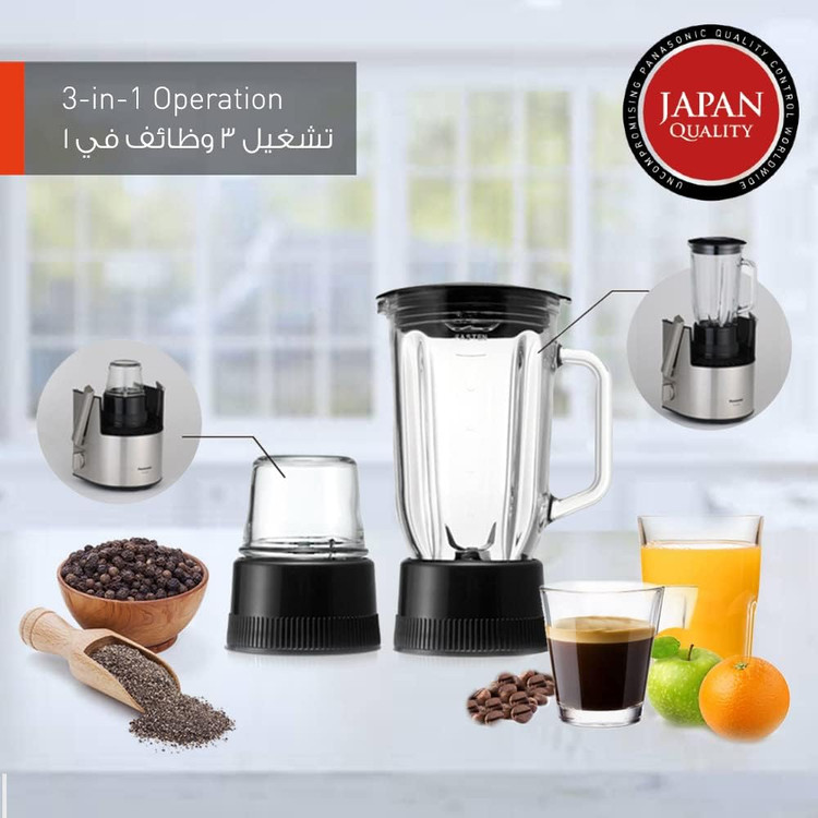 آبمیوه گیری 3 کاره پاناسونیک مدل MJ-DJ31 مالزی