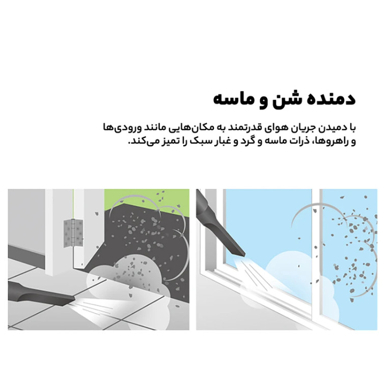 جارو برقی سطلی هیتاچی 2200 وات مدل CV-960F تایلند