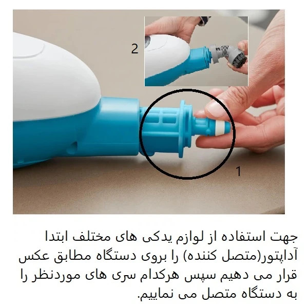 تی و بخارشوی 5 کاره بلک اندیکر مدل FSMH13E5
