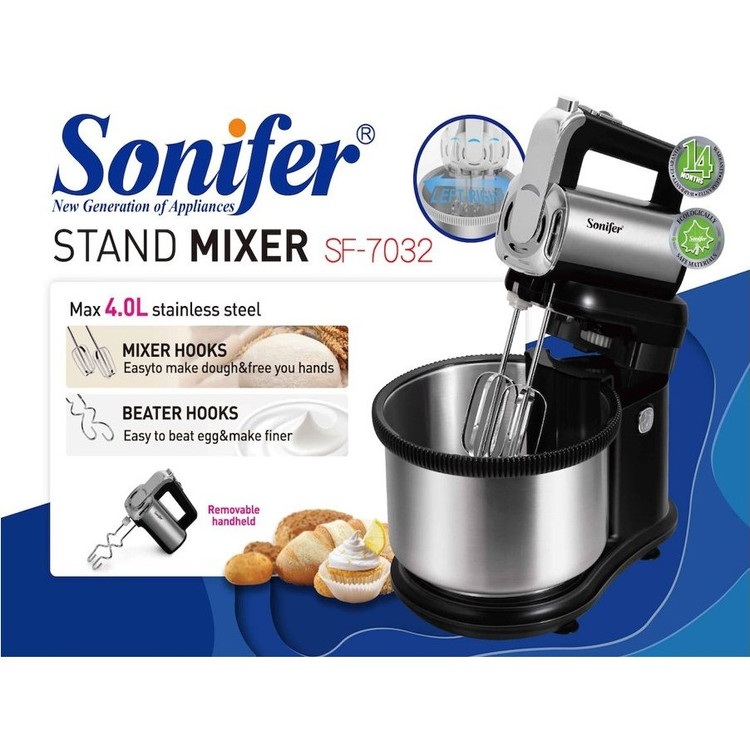 همزن کاسه دار سونیفر مدل SF-7032