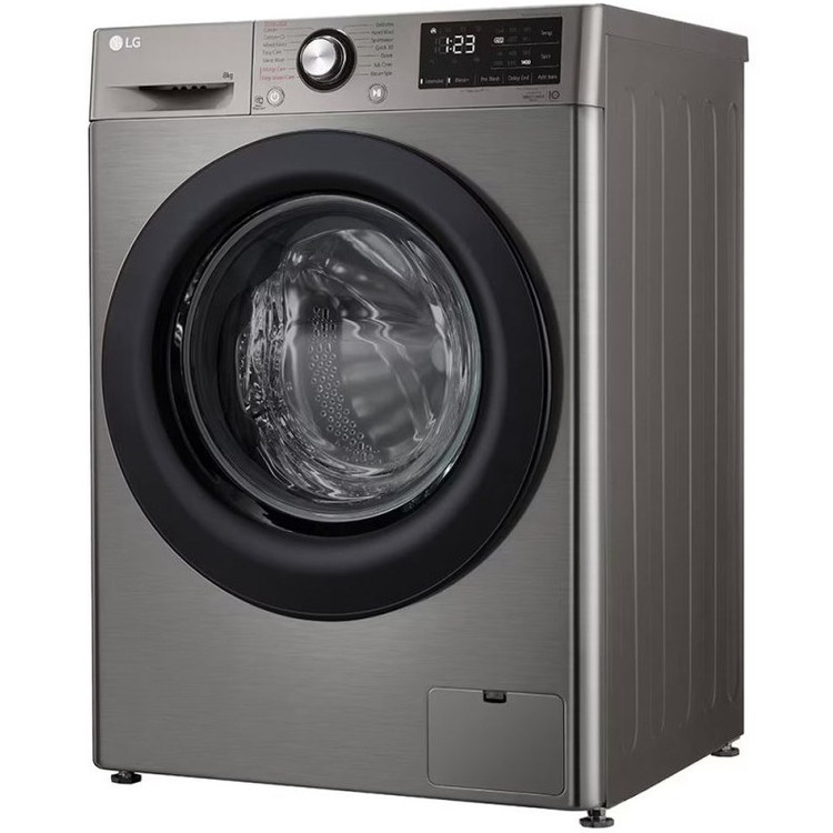 ماشین لباسشویی ال جی 8 کیلو مدل 4R3 سیلور